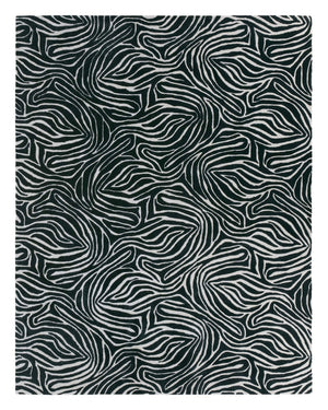 Jaipur Living Jaipur Living Wool Viscose Hand Tufted Abstract Animal Rug Bold Graphic Accent RSW104710