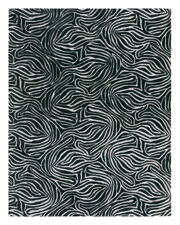 Jaipur Living Jaipur Living Wool Viscose Hand Tufted Abstract Animal Rug Bold Graphic Accent RSW104710