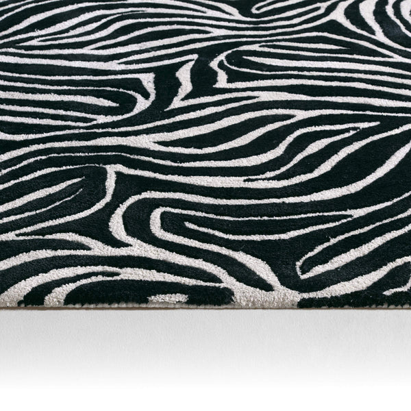 Jaipur Living Jaipur Living Wool Viscose Hand Tufted Abstract Animal Rug Bold Graphic Accent RSW104710