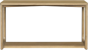 Callister CLSR-006 30"H x 55"W x 15"D Console Table CLSR006-305515  Top: Brown; Base: Brown Surya