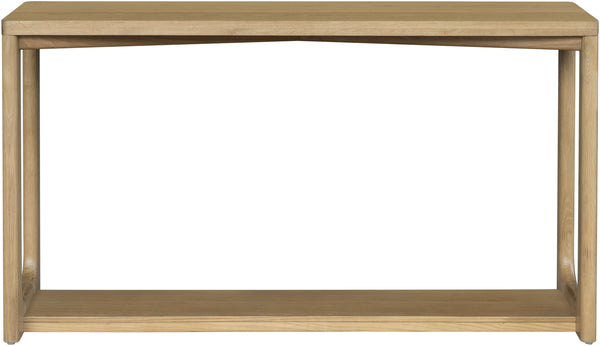 Callister CLSR-006 30"H x 55"W x 15"D Console Table CLSR006-305515  Top: Brown; Base: Brown Surya