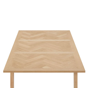 Lh Imports Colton Small Dining Table - Stylish Solid Oak Design, Seats 4-6, Perfect For Cozy Dining Spaces! Beige Solid Oak,Mdf Oak Veneer,Rubber Wood Clt011n