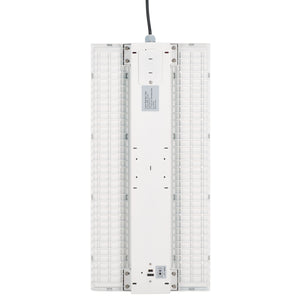 Safavieh Led 300W Wide Beam High Bay With Monitor Sensor — Energy-Saving, Durable White Fixture For Warehouses CLT2300W-W