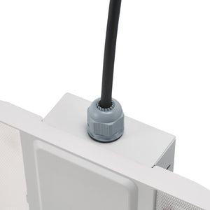 Safavieh Led 300W Wide Beam High Bay With Monitor Sensor — Energy-Saving, Durable White Fixture For Warehouses CLT2300W-W