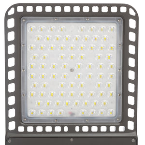 Safavieh Led 200W High-Efficiency Parking Lot Light, Black Metal Fixture For Secure, Long-Lasting Outdoor Illumination CLT3200W