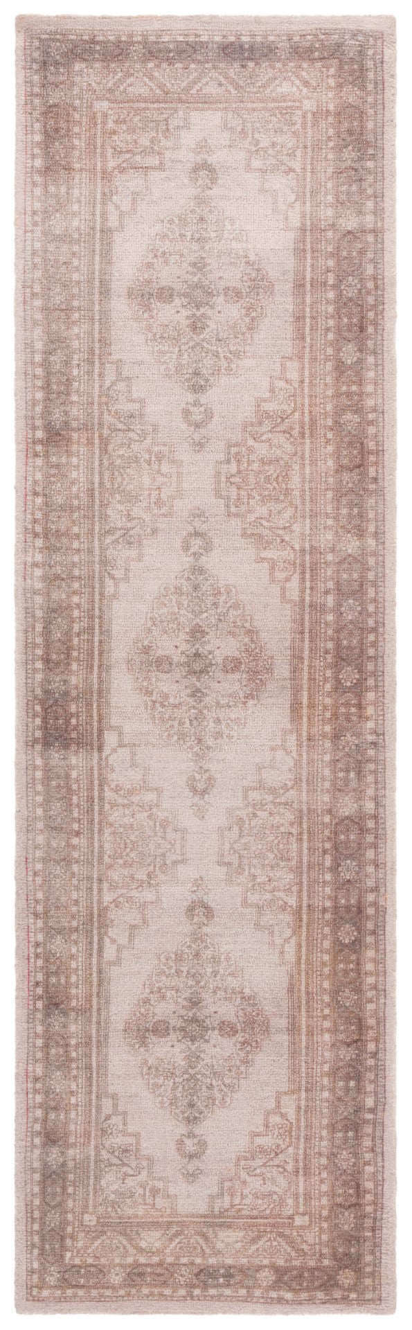Safavieh Classic Vintage 802f Grey Beige Grey ,Beige 80% Pet Yarn,20% Cotton Clv802f-28