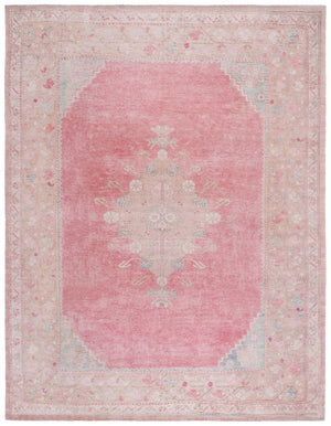 Safavieh Classic Vintage 803u Pink Dark Beige Pink ,Dark Beige 80% Pet Yarn,20% Cotton Clv803u-8