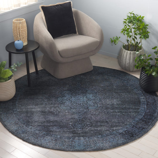 Safavieh Classic Vintage 804m Blue Grey Blue ,Grey 80% Pet Yarn,20% Cotton Clv804m-6r