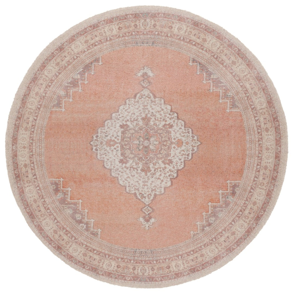 Safavieh Classic Vintage 805p Ivory Light Rust Ivory ,Light Rust 80% Pet Yarn,20% Cotton Clv805p-28