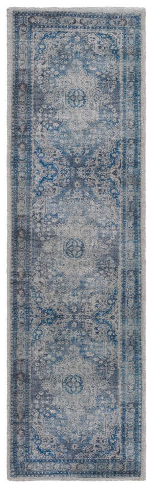 Safavieh Classic Vintage 806m Blue Grey Blue ,Grey 80% Pet Yarn,20% Cotton Clv806m-28