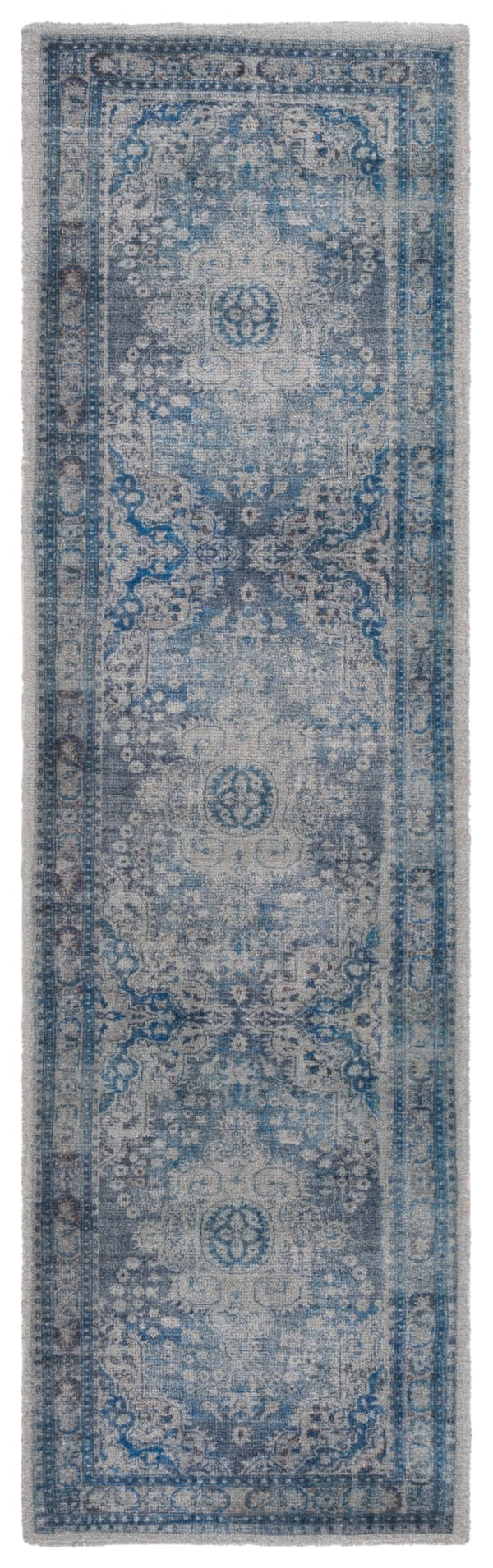 Safavieh Classic Vintage 806m Blue Grey Blue ,Grey 80% Pet Yarn,20% Cotton Clv806m-28