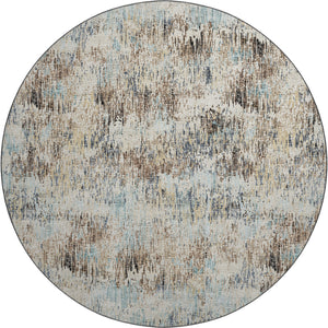 Dalyn Rugs Camberly CM1 Machine Made 100% Polyester Casual Rug Driftwood 8' x 8' CM1DR8RO
