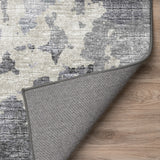 Dalyn Rugs Camberly CM2 Machine Made 100% Polyester Casual Rug Graphite 8' x 10' CM2GR8X10