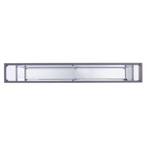 Safavieh Bergen Slim Iron And Tempered Glass Console Table With Mirrored Shelf For Entryway CM3656
