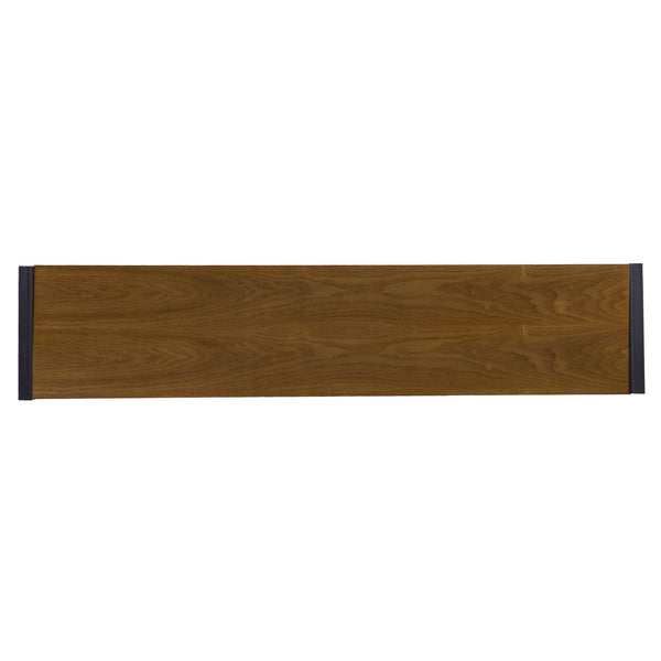 Safavieh Holly Martin Macen Industrial Console Table With Mdf Top And Black Metal Frame For Entryways CM9913