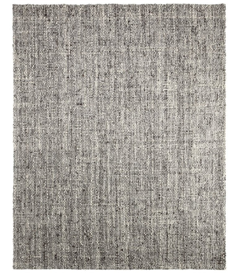Jaipur Living Jaipur Season Handwoven Wool Area Rug 12X15 — Basket-Weave Texture, Charcoal Accents & Durable Style Gray RUG164914