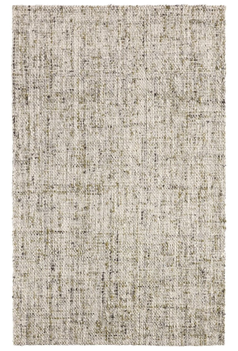 Jaipur Living Jaipur Handwoven Wool Runner 3'X9' — Charcoal Basket-Weave Texture, Durable Natural Fiber Rug Green RUG165498