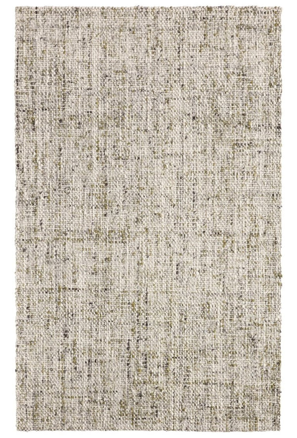 Jaipur Living Jaipur Handwoven Wool Runner 3'X9' — Charcoal Basket-Weave Texture, Durable Natural Fiber Rug Green RUG165498