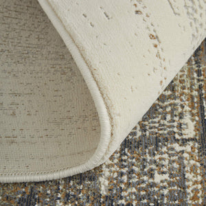 Feizy Rugs Mandana Abstract High-Low Pile Turkish Rug Ivory Brown Sculptural Living Room Accent Let Me Count: (7) Space (8) (7... Wait, Has a Dash, Let Me Avoid That Per Rules) Let Me Try: High Low Rug Ground M(1)a(2)n(3)d(4)a( 7'9" x 10' CME39LYFIVYCMLF01