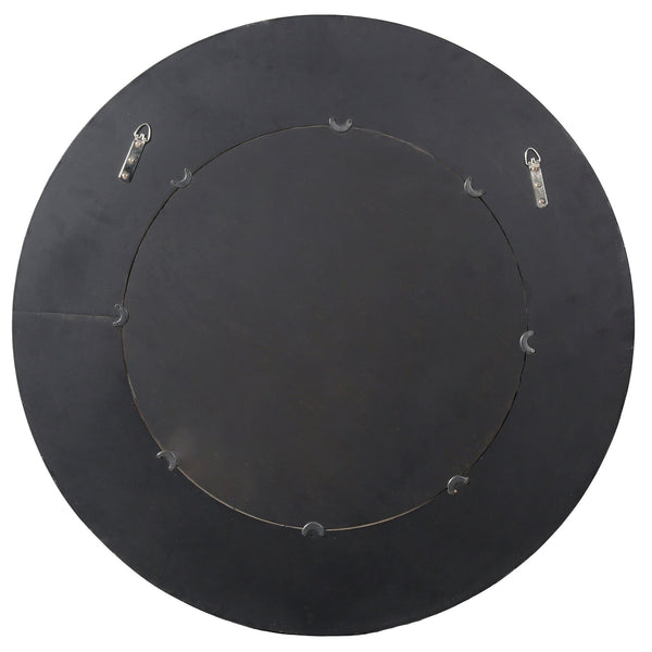 Safavieh Netta Round Wood Mirror - Elegant Home Decor Accent For Entryways, Living Rooms, And Bedrooms Natural 4% Metal,26% Mirror,44% Cork Veneer,26% Manufactured Wood Cmi4002a