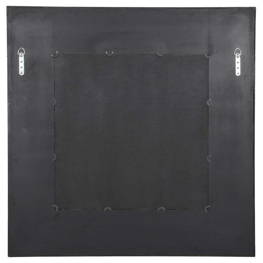 Safavieh Kaya Square Wood Mirror - Elegant Home Decor Piece To Enhance Your Space With Timeless Design Walnut 1% Metal,23% Mirror,37% Cork Veneer,39% Manufactured Wood Cmi4007b