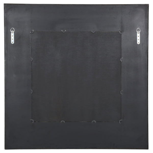 Safavieh Kaya Square Wood Mirror - Elegant Home Decor Piece To Enhance Your Space With Timeless Design Walnut 1% Metal,23% Mirror,37% Cork Veneer,39% Manufactured Wood Cmi4007b