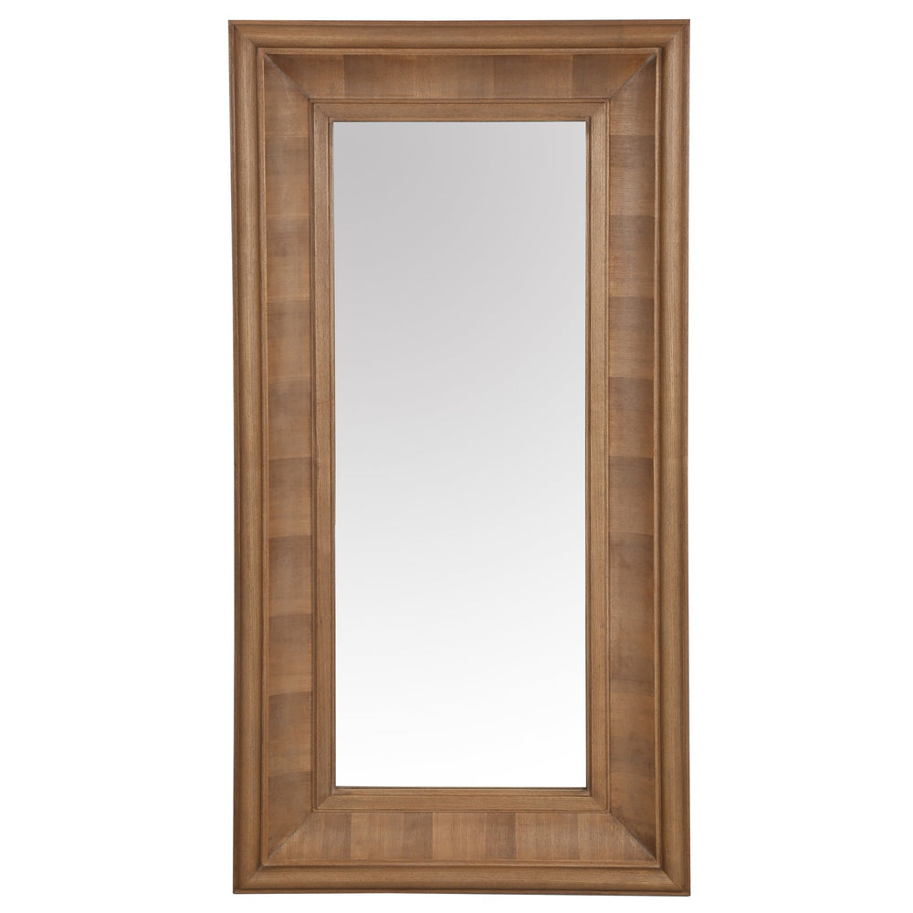 Safavieh Kaya Rectangle Wood Mirror - Elegant Design To Enhance Light And Space In Any Room Décor Natural 1% Metal,22% Mirror,34% Cork Veneer,43% Manufactued Wood Cmi4008a