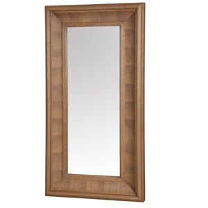 Safavieh Kaya Rectangle Wood Mirror - Elegant Design To Enhance Light And Space In Any Room Décor Natural 1% Metal,22% Mirror,34% Cork Veneer,43% Manufactued Wood Cmi4008a