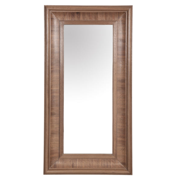 Safavieh Kaya Rectangle Wood Mirror - Elegant Design To Enhance Light And Space In Any Room Décor Walnut 1% Metal,22% Mirror,34% Cork Veneer,43% Manufactued Wood Cmi4008b
