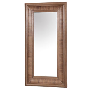 Safavieh Kaya Rectangle Wood Mirror - Elegant Design To Enhance Light And Space In Any Room Décor Walnut 1% Metal,22% Mirror,34% Cork Veneer,43% Manufactued Wood Cmi4008b