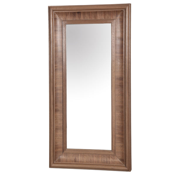 Safavieh Kaya Rectangle Wood Mirror - Elegant Design To Enhance Light And Space In Any Room Décor Walnut 1% Metal,22% Mirror,34% Cork Veneer,43% Manufactued Wood Cmi4008b