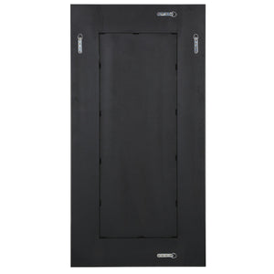 Safavieh Kaya Rectangle Wood Mirror - Elegant Design To Enhance Light And Space In Any Room Décor Black 1% Metal,22% Mirror,34% Cork Veneer,43% Manufactued Wood Cmi4008c