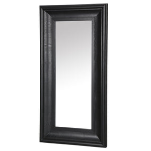 Safavieh Kaya Rectangle Wood Mirror - Elegant Design To Enhance Light And Space In Any Room Décor Black 1% Metal,22% Mirror,34% Cork Veneer,43% Manufactued Wood Cmi4008c