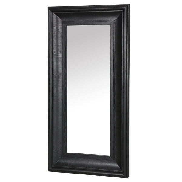 Safavieh Kaya Rectangle Wood Mirror - Elegant Design To Enhance Light And Space In Any Room Décor Black 1% Metal,22% Mirror,34% Cork Veneer,43% Manufactued Wood Cmi4008c