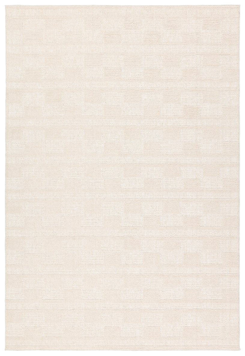 Jaipur Living Composure Pembrooke Cmp05 Powerloomed Machinemade 100% Polyester Geometric Geometric Indoor Rug Ivory 100% Polyester Rug162280