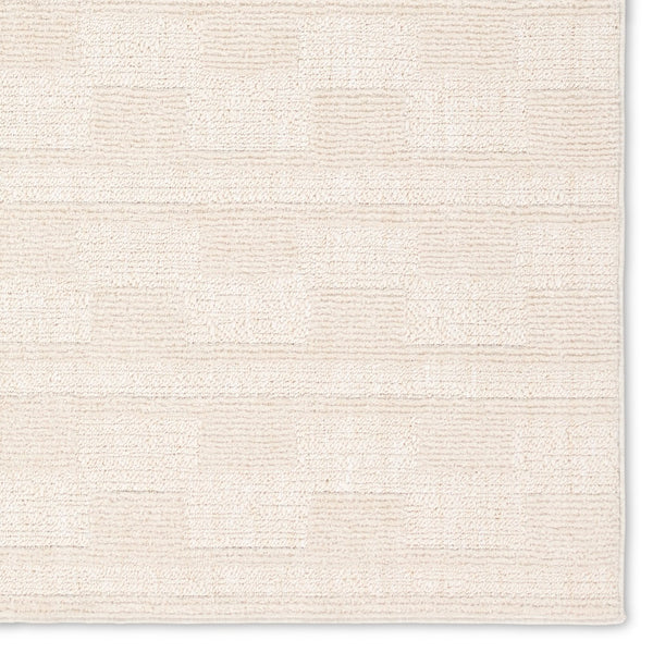 Jaipur Living Composure Pembrooke Cmp05 Powerloomed Machinemade 100% Polyester Geometric Geometric Indoor Rug Ivory 100% Polyester Rug162280