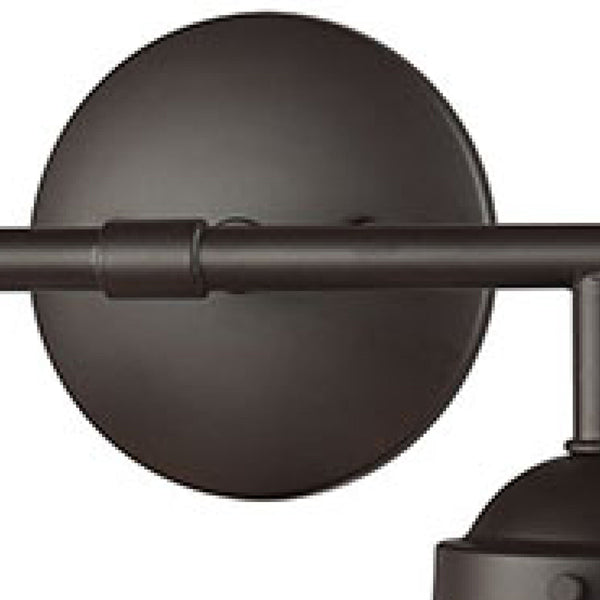 Thomas Lighting Beckett Globe Wall Sconce Oil Rubbed Bronze Clear Glass Ambient Bathroom Light 4-Light Vanity - A CN120411