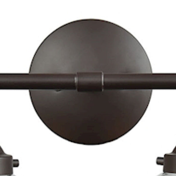 Thomas Lighting Beckett Globe Wall Sconce Oil Rubbed Bronze Clear Glass Ambient Bathroom Light 4-Light Vanity - B CN129411