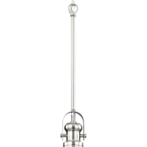 Thomas Lighting Blakesley Dome Pendant Light Brushed Nickel Frosted Glass Kitchen Island Fixture CN200142