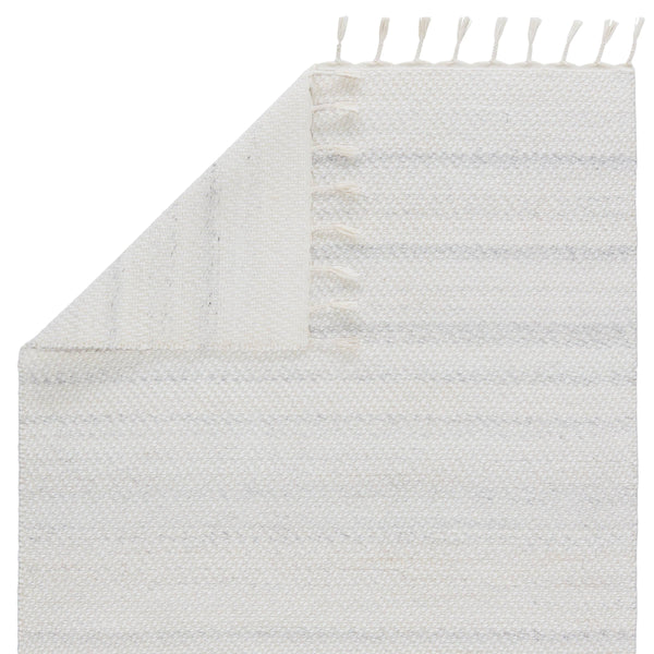 Jaipur Living Jaipur Living Encanto Handwoven Recycled Pet Indoor Outdoor Rug with Tassel Fringe White 9'X12' RUG149550
