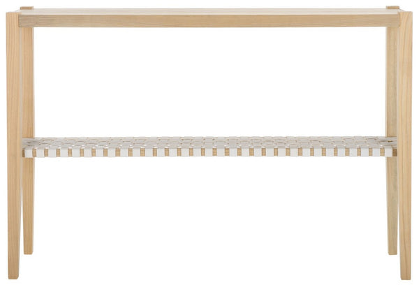 Safavieh Sigurd Console Table Natural / White CNS1200B