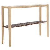 Safavieh Sigurd Console Table Natural / Cognac CNS1200C