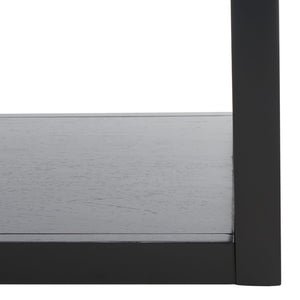 Safavieh Omara 3-Tier Console Table - Elegant Modern Design For Storage & Display In Entryway Or Living Room Black CNS1501A
