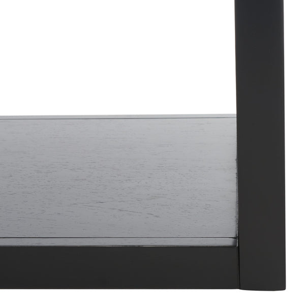 Safavieh Omara 3-Tier Console Table - Elegant Modern Design For Storage & Display In Entryway Or Living Room Black CNS1501A