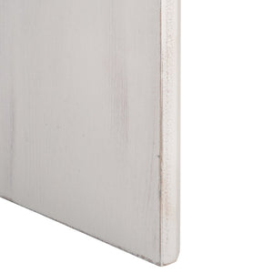 Safavieh Syura Modern Ribbed Console Table - Sculptural Design For Entryways And Living Spaces, 45.66" Wide White Wash CNS2100C