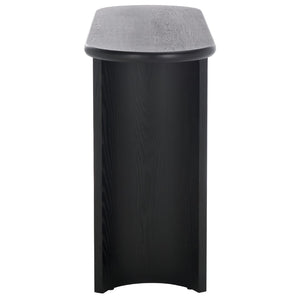 Safavieh Koka Console Table - Sleek Modern Design For Entryways, Living Spaces & Versatile Home Decor Solutions Black CNS2300A