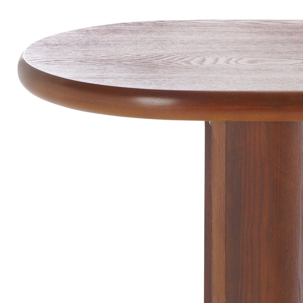 Safavieh Koka Console Table - Elegant Wood Design For Hallway Or Living Room, Stylish & Functional Furniture Piece Walnut Wood Cns2300b