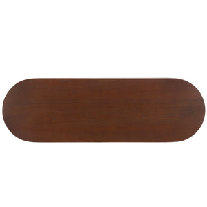 Safavieh Koka Console Table - Elegant Wood Design For Hallway Or Living Room, Stylish & Functional Furniture Piece Walnut Wood Cns2300b