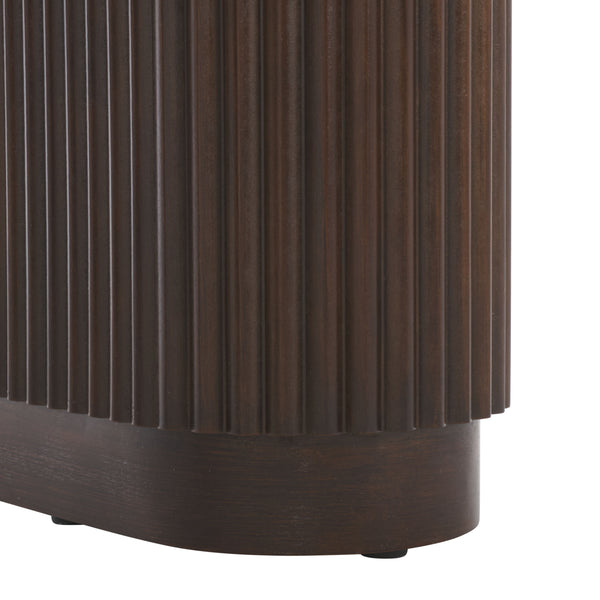 Safavieh Berai Console Table - Dark Brown Elegance, Sturdy Wood Design For Stylish Home Decor & Utility Dark Brown Wood Cns2301a