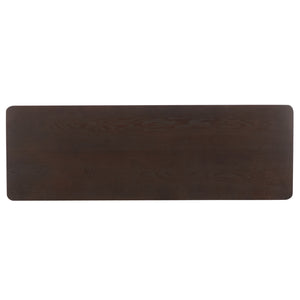 Safavieh Berai Console Table - Dark Brown Elegance, Sturdy Wood Design For Stylish Home Decor & Utility Dark Brown Wood Cns2301a